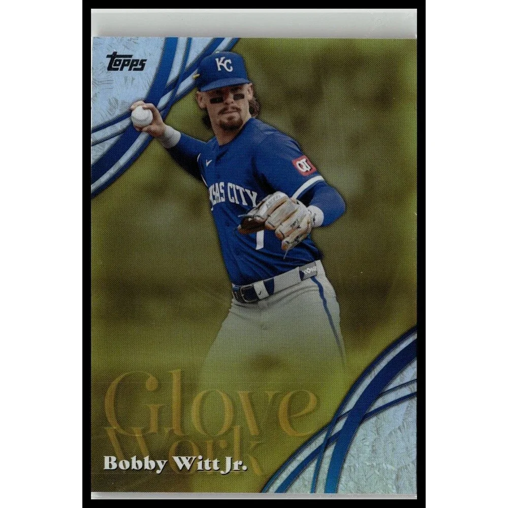 2026 Topps Bobby Witt Jr. #GW-26 Kansas City Royals Glove Work